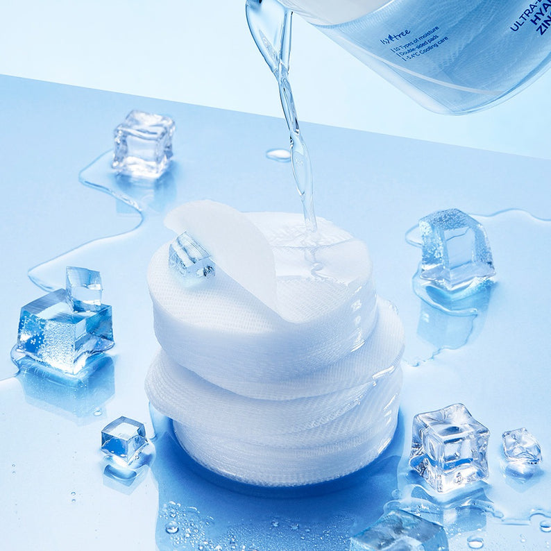 ISNTREE  Hyaluronic Acid ZINC Cooling Pad 60 Sheets