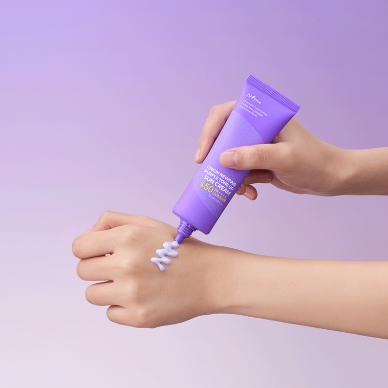 ISNTREE Onion Newpair Purple Tone-Up Sunscreen 50ml