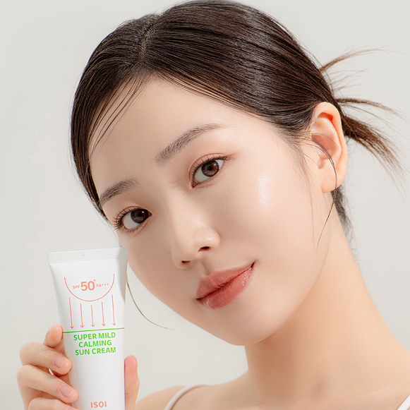 ISOI Super Mild Calming Sun Cream SPF50+PA++++ 55ml