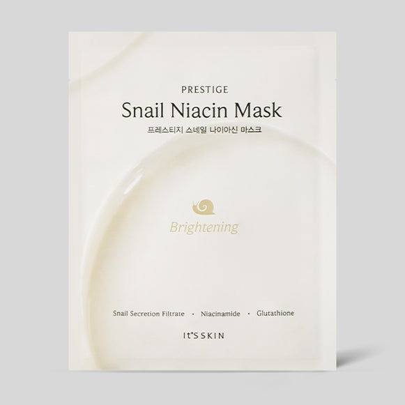 IT'S SKIN Prestige Snail Niacin Mask disponible sur Ma petite Coree, ton Eshop 100% K-beauty en direct de Seoul