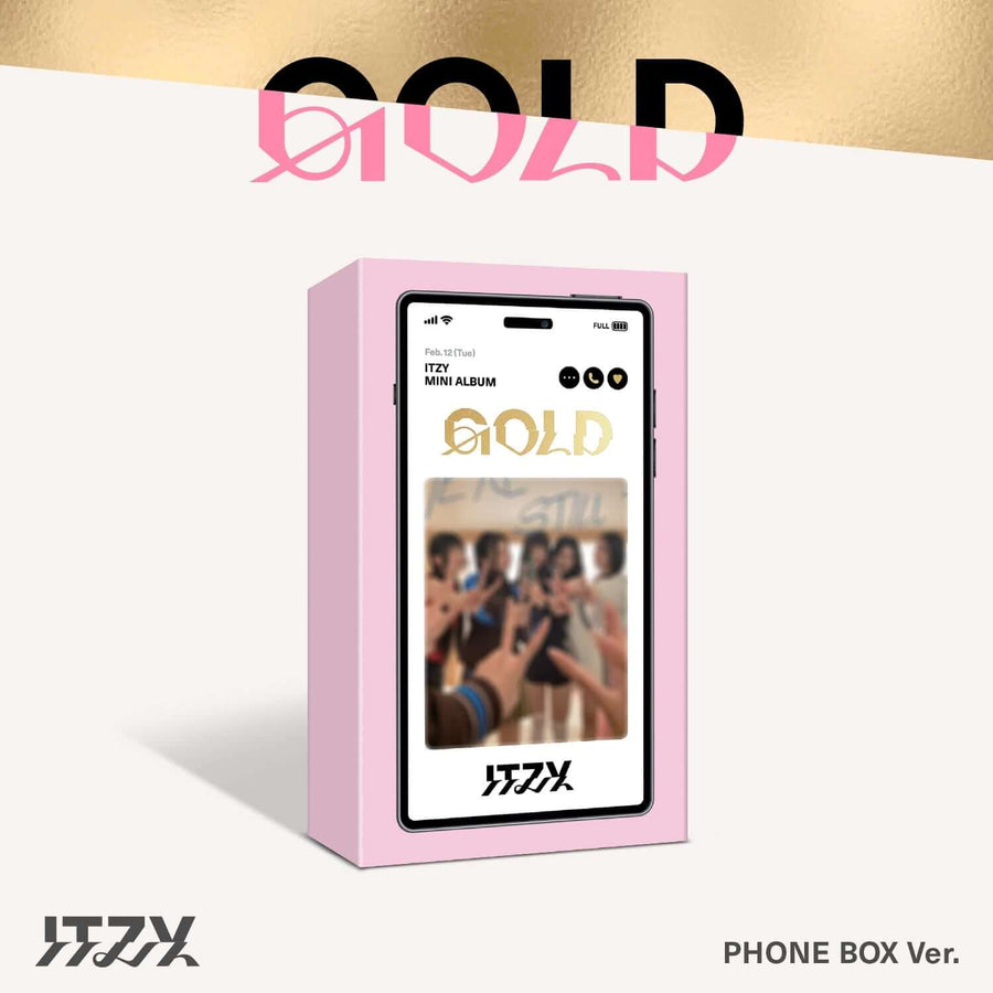 ITZY - [GOLD] (PHONE BOX VER.) - Album Kpop