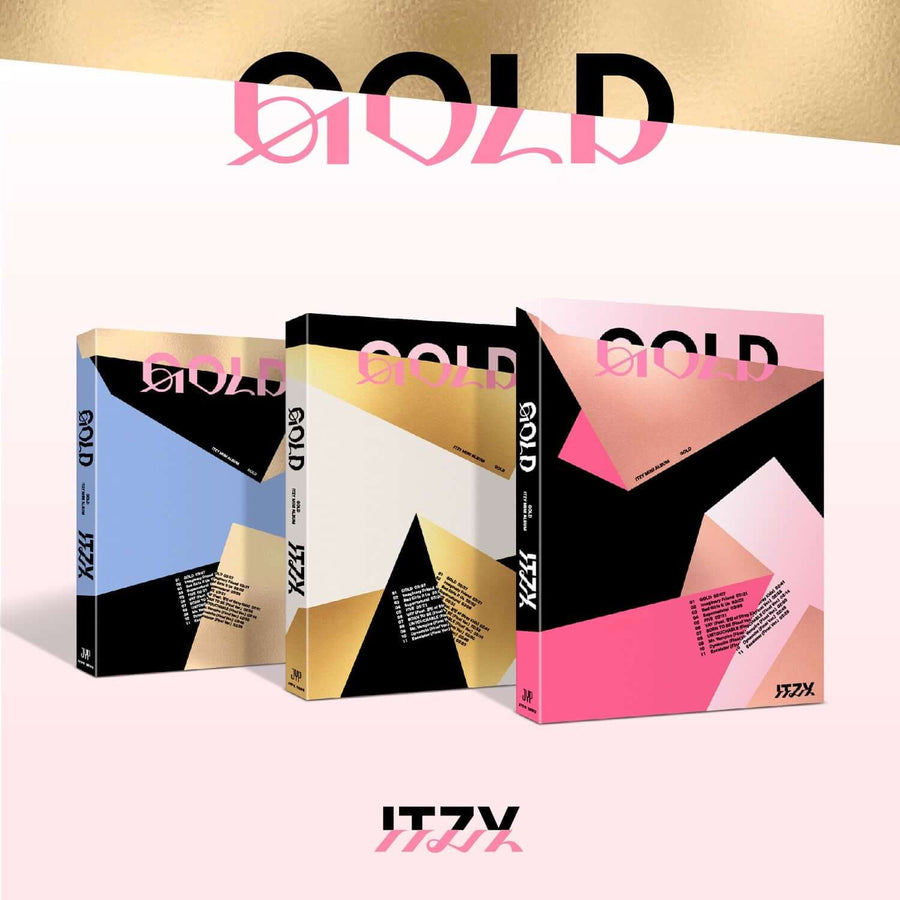 ITZY - [GOLD] (STANDARD VER.) (Random 1 of 3) - Album Kpop