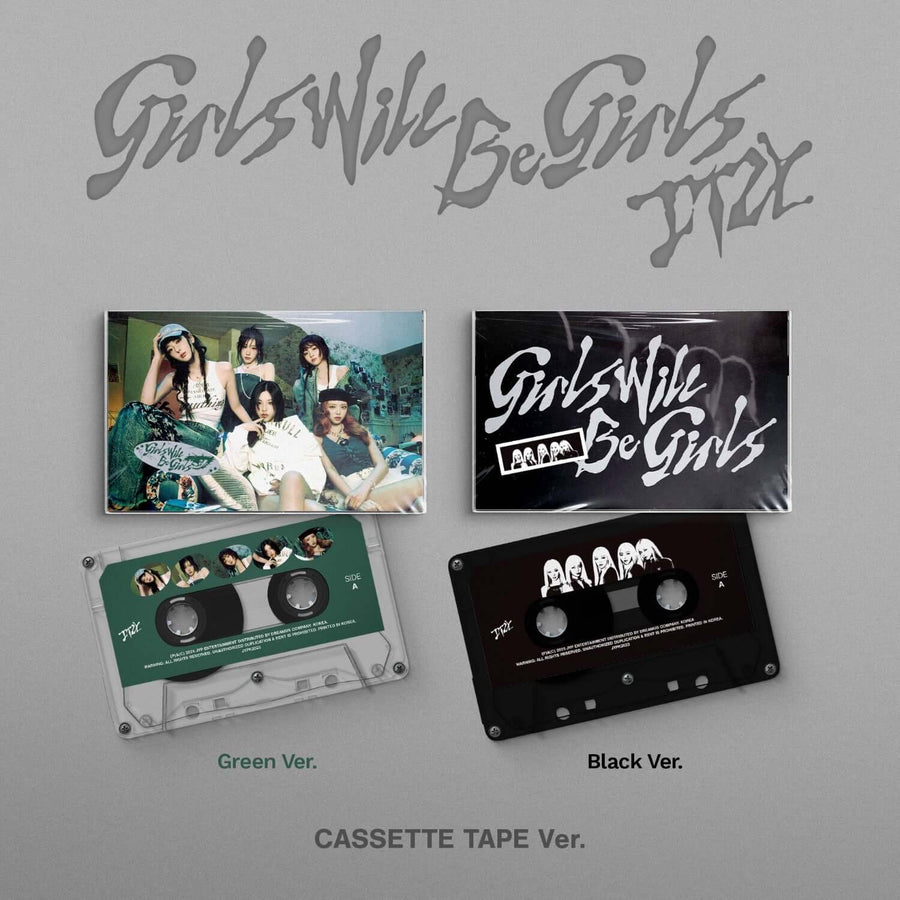 ITZY - [Girls Will Be Girls] (Cassette Tape Ver.) (Random 1 of 2) - Album Kpop