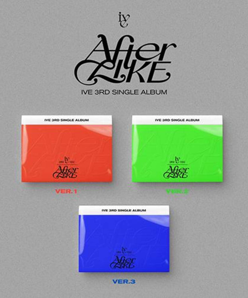 IVE - 3rd Album [After LIKE] (PHOTO BOOK VER.)(Random 1 of 3) - Album Kpop, visuel packshot photo book multicolore IVE.