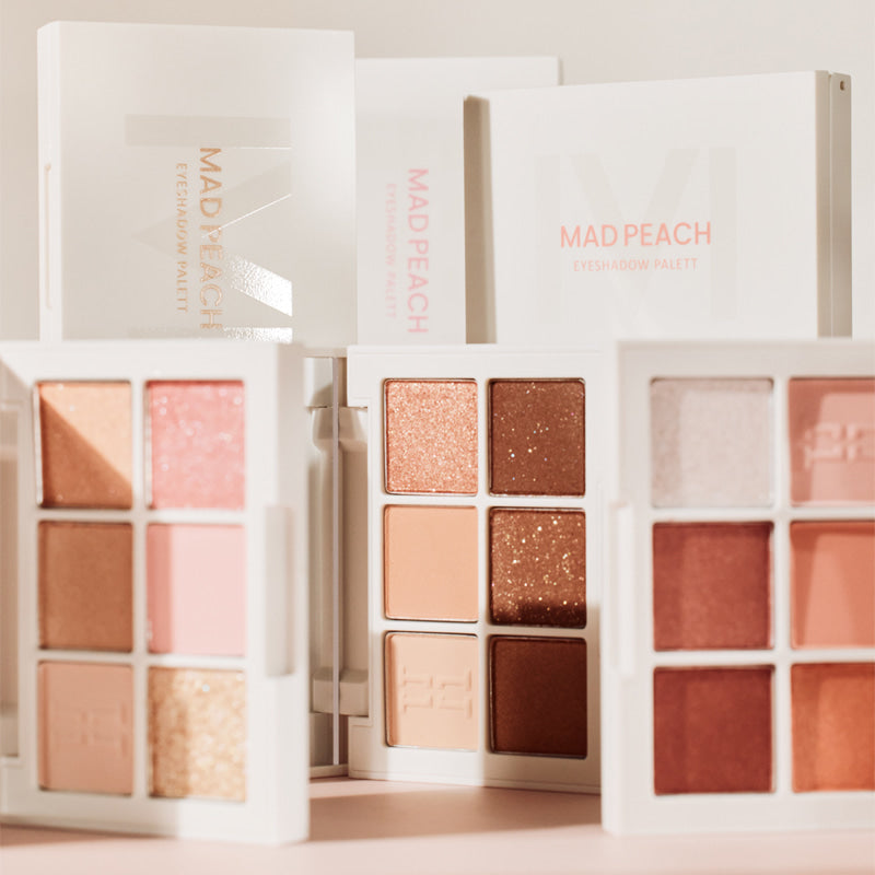 IVI MAD PEACH Daily Mood Eyeshadow Palette disponible sur Ma petite Coree, ton Eshop 100% K-beauty en direct de Seoul
