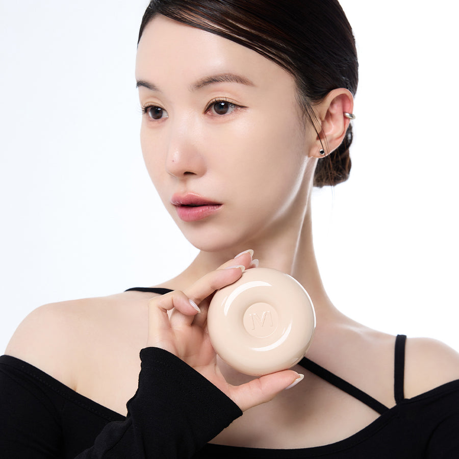 IVI MAD PEACH Plain Velvet Matte Cushion