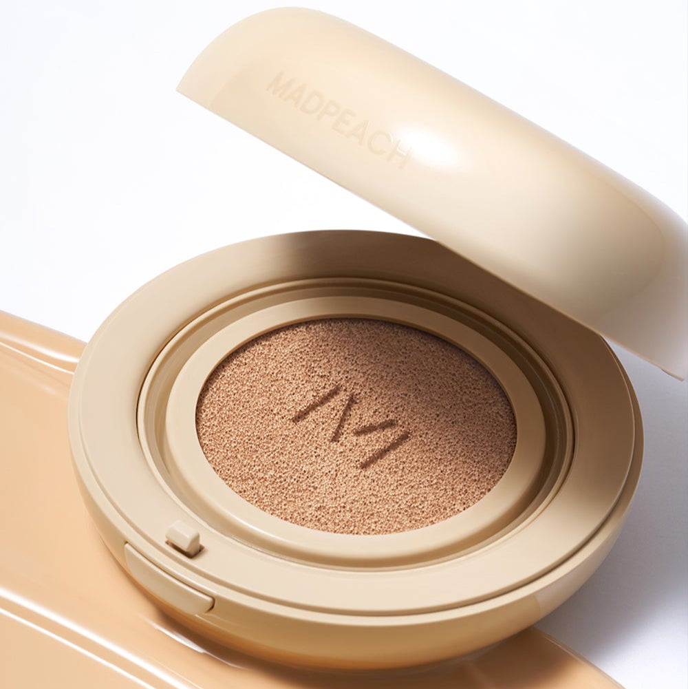 IVI MAD PEACH Plain Velvet Matte Cushion disponible sur Ma petite Coree, ton Eshop 100% K-beauty en direct de Seoul