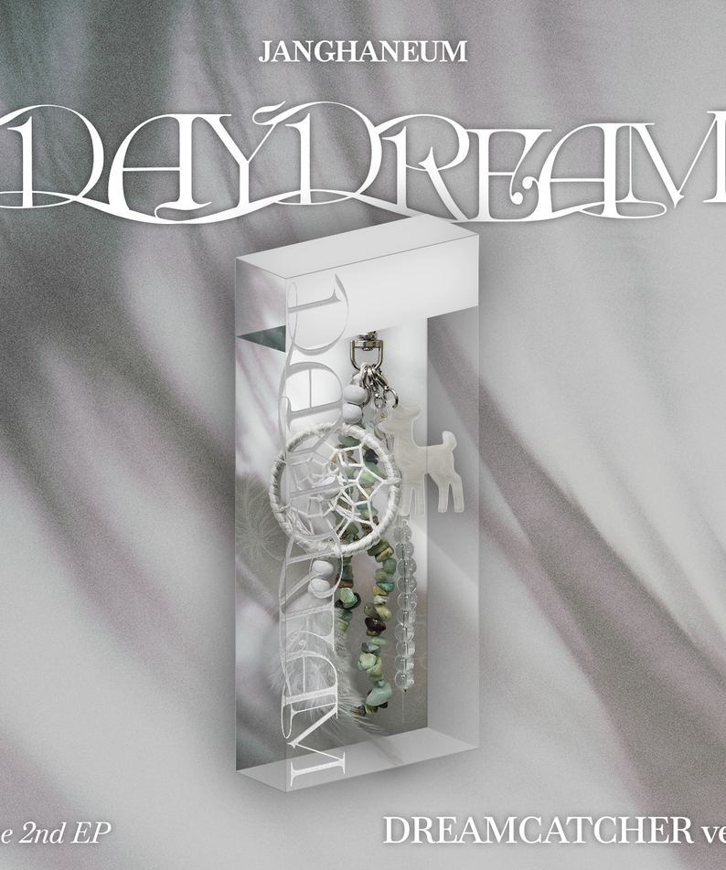 JANG HANEUM - The 2nd EP Album [DAYDREAM] (DREAMCATCHER Ver.) - album Kpop, visuel boîte blanche sur fond gris