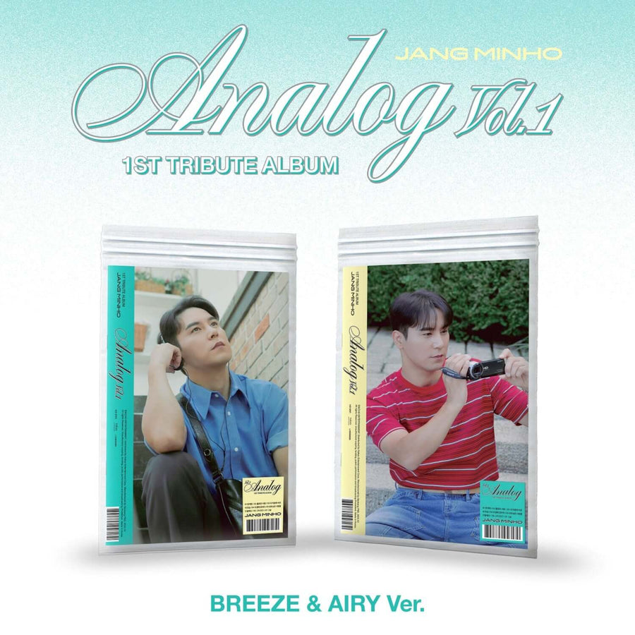 JANG MIN HO - 1ST TRIBUTE ALBUM [Analog Vol.1] (POCA) (AIRY Ver. / BREEZE Ver.) (Random 1 of 2) - Album Kpop