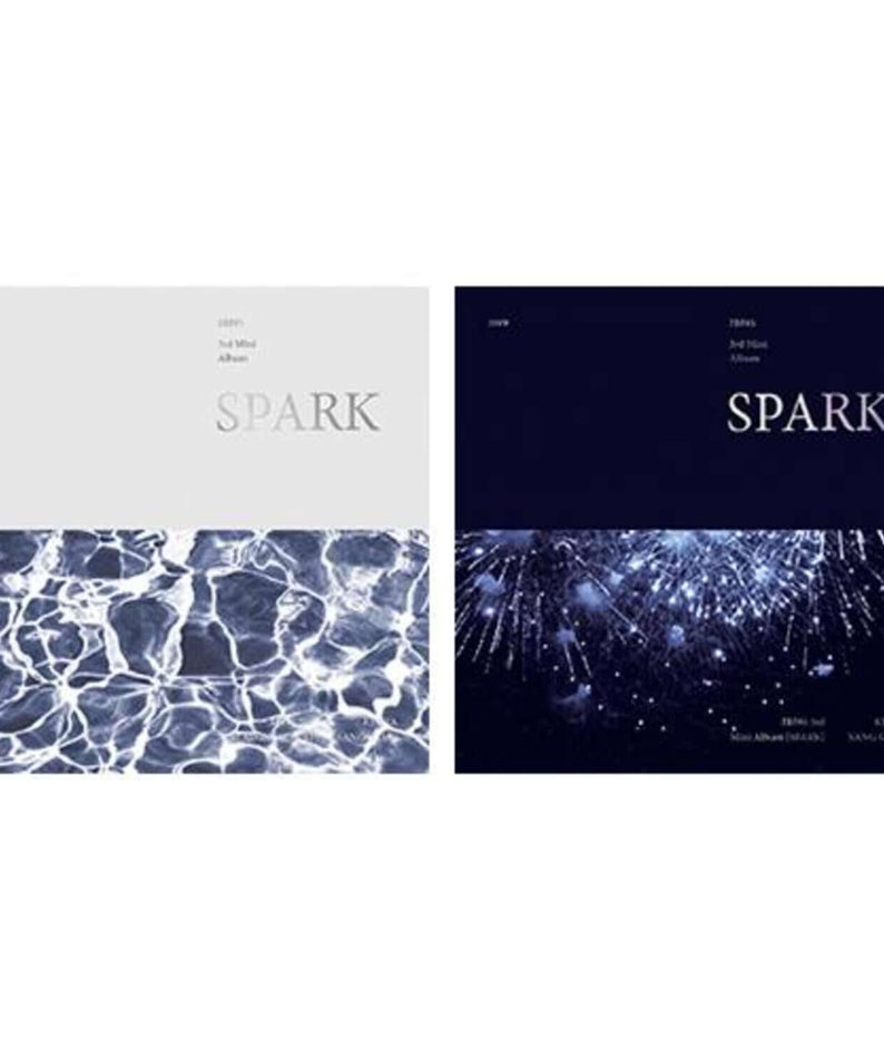 JBJ95 - 3rd Album [SPARK] (Chapter. 1 Ver. + Chapter. 2 Ver.) - Album Kpop, visuels couverture bleue JBJ95.
