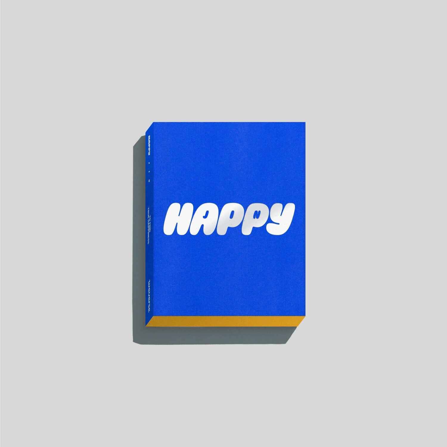 JIN (BTS) - [Happy] (Weverse Albums ver.) - Album Kpop, couverture bleue « HAPPY », produit officiel Weverse Albums