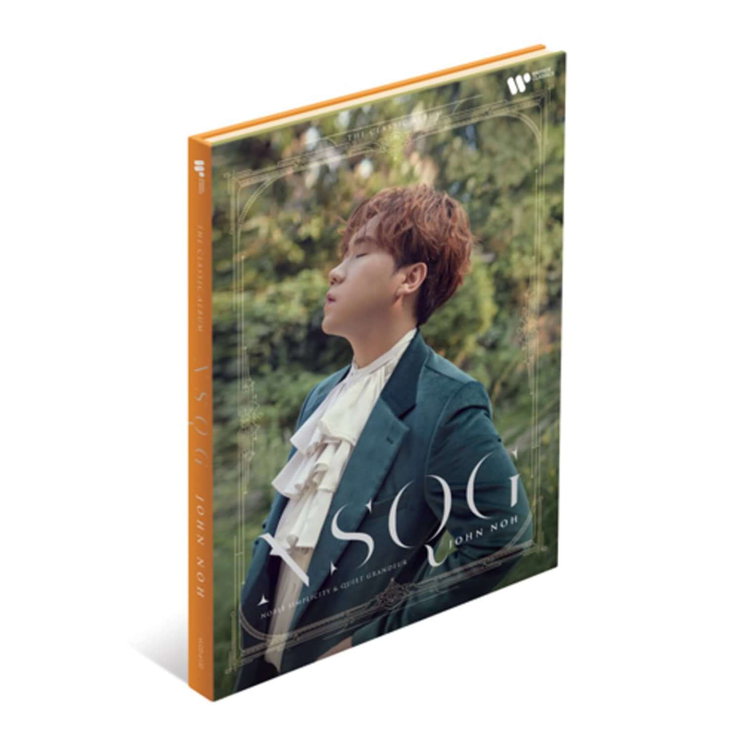 JOHN NOH - [The Classic Album : NSQG (Standard Version)] - Album Kpop, jaquette du chanteur en extérieur, fan de Kpop