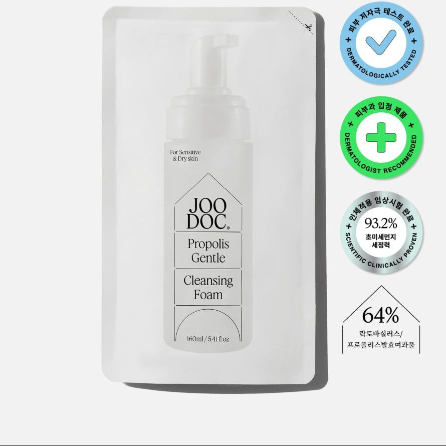 JOODOC Propolis Gentle Cleansing Foam Refill 160ml