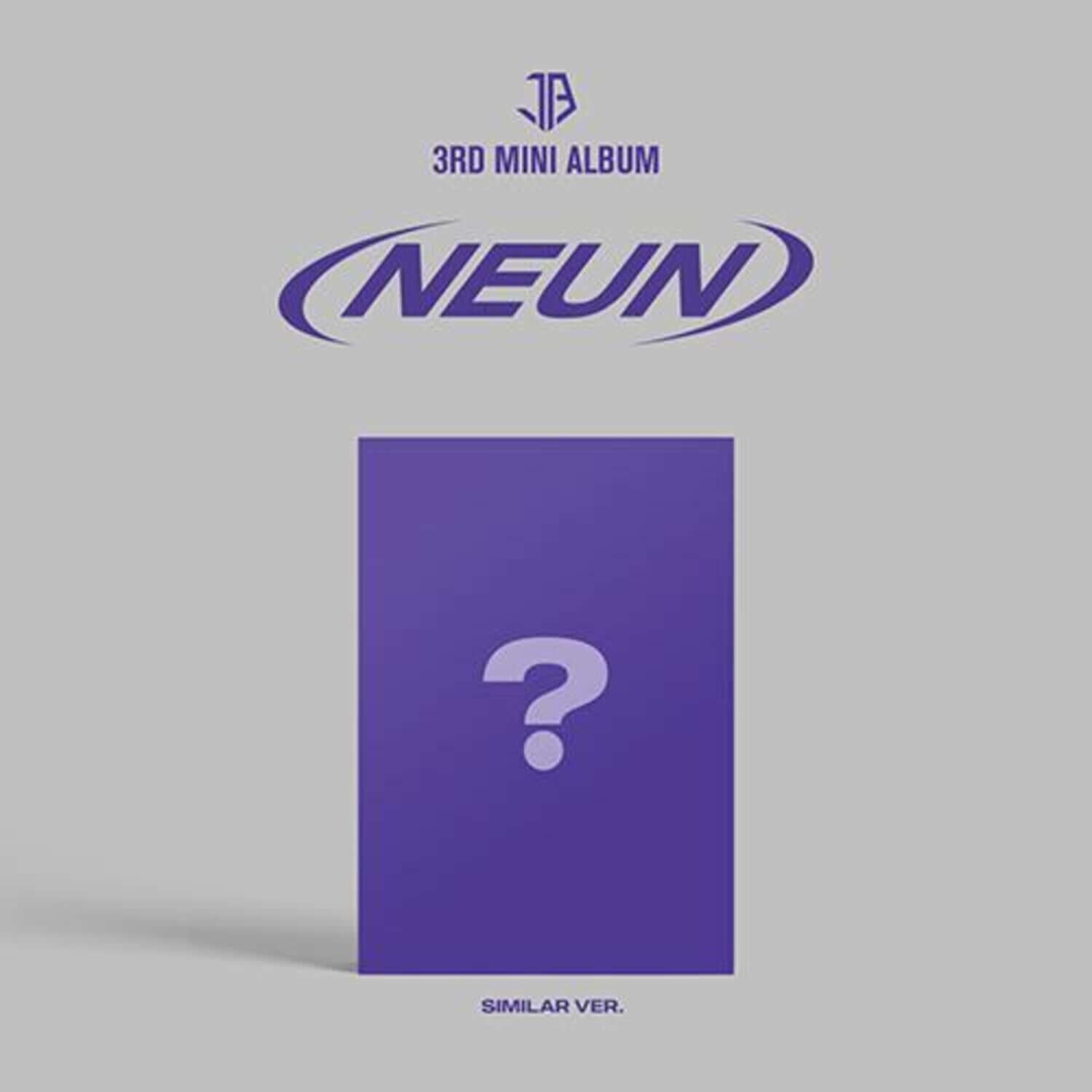 JUST B - 3RD [= (NEUN)] (Similar ver.) - Album Kpop, visuel 3rd mini album avec “NEUN” et “SIMILAR VER.”