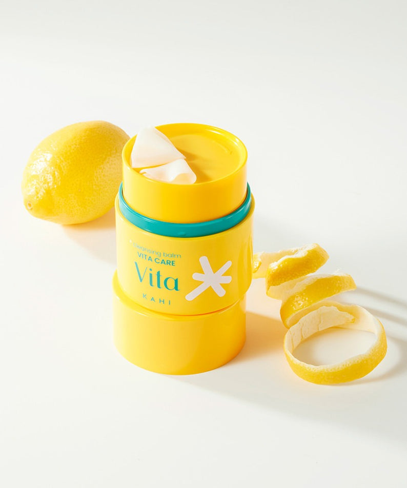 KAHI Cleansing Balm 3 Types 50ml avec citron, soin visage