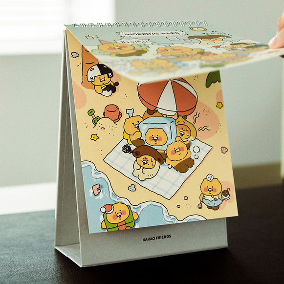 KAKAO FRIENDS 2025 Desk Calendar