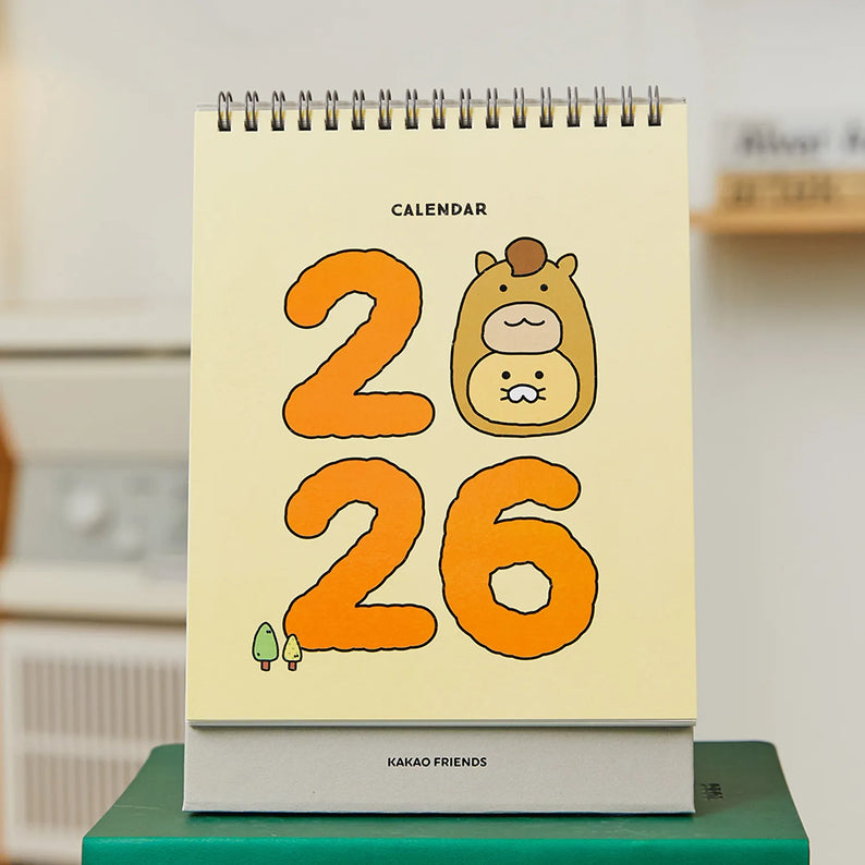 KAKAO FRIENDS Desk Calendar 2026