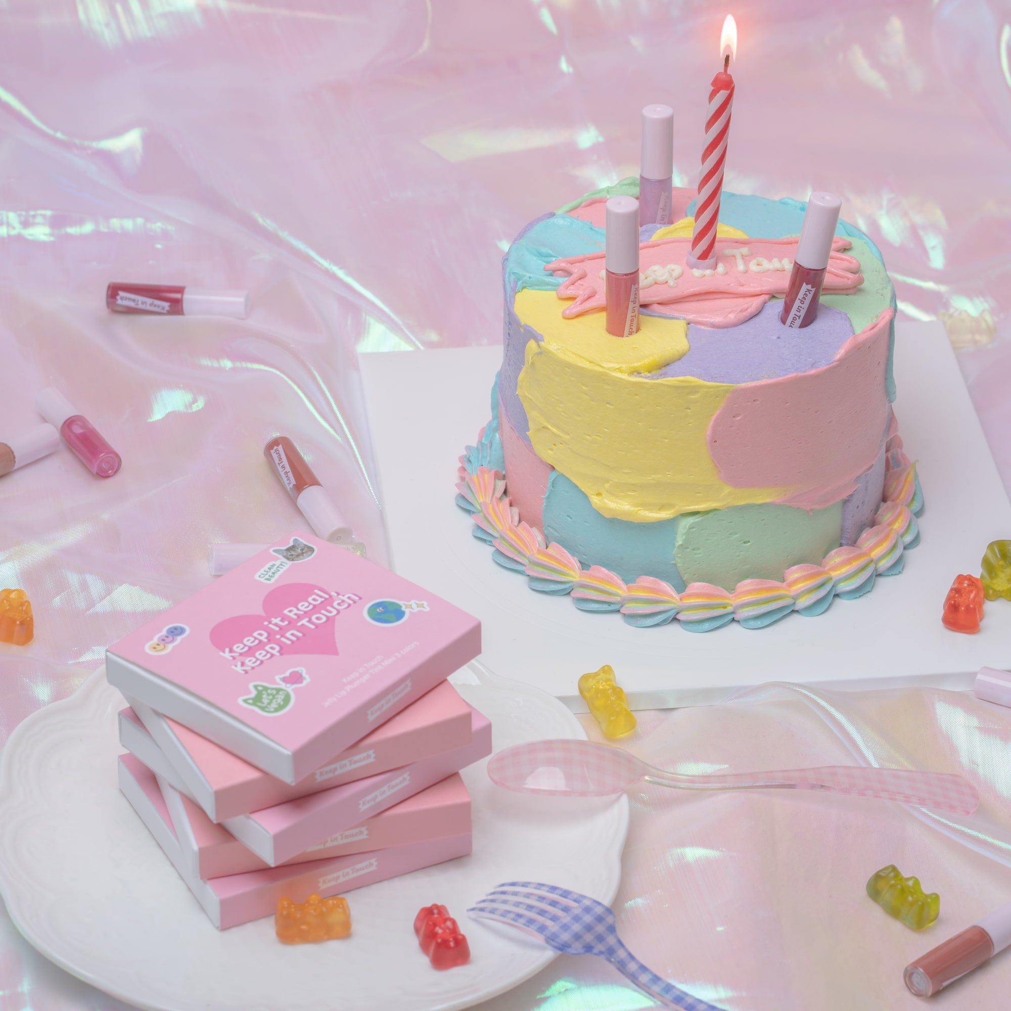 KEEP IN TOUCH Jelly Lip Plumper Tini Mini 3 Colors Set disponible sur Ma petite Coree, ton Eshop 100% K-beauty en direct de Seoul