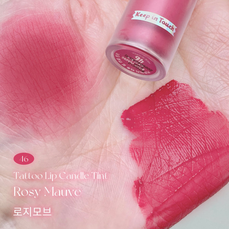 KEEP IN TOUCH Tattoo Lip Candle Vegan Tint disponible sur Ma petite Coree, ton Eshop 100% K-beauty en direct de Seoul