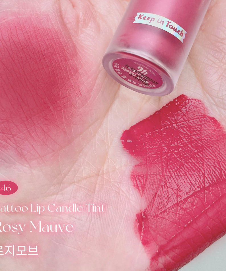 KEEP IN TOUCH Tattoo Lip Candle Vegan Tint disponible sur Ma petite Coree, ton Eshop 100% K-beauty en direct de Seoul