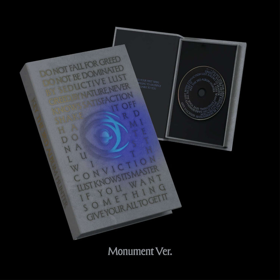 KEY - 3rd Album [HUNTER] (Monument Ver.) - Album Kpop