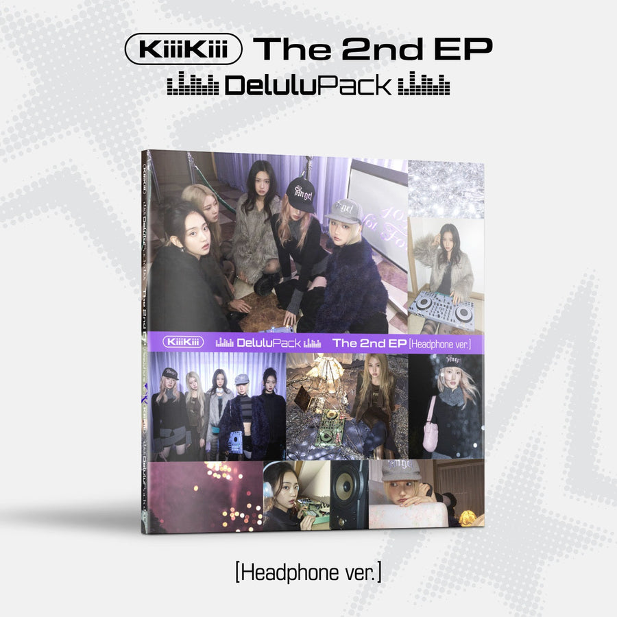 KIIIKIII - The 2nd EP [Delulu Pack] (Headphone. Version) - Album Kpop