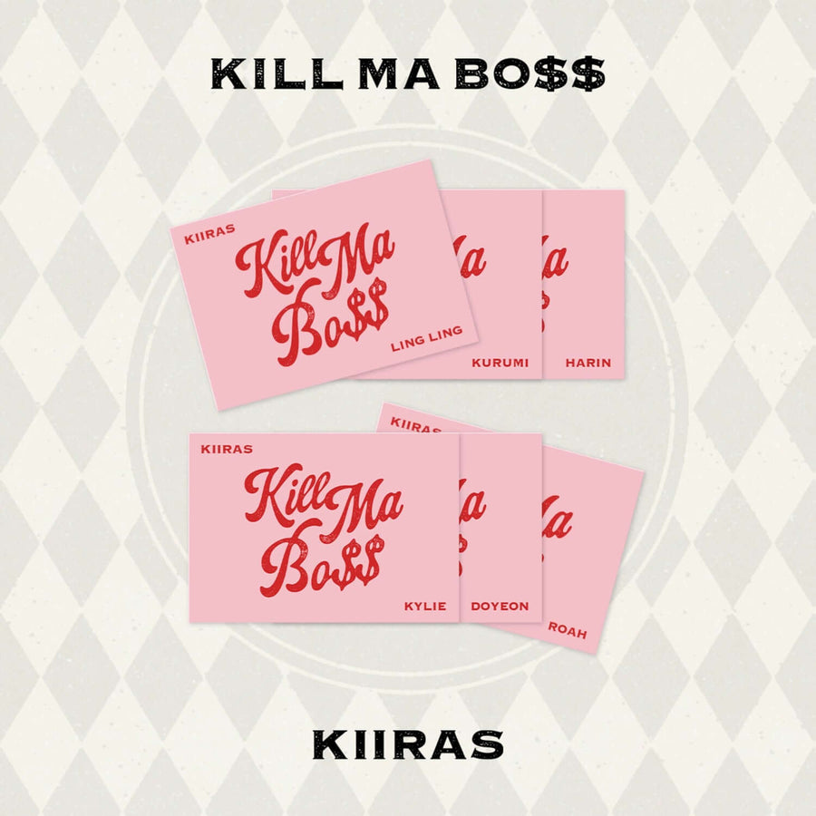 KIIRAS - 1st Album [KILL MA BO$$] (POCA) (Random 1 of 6) - Album Kpop