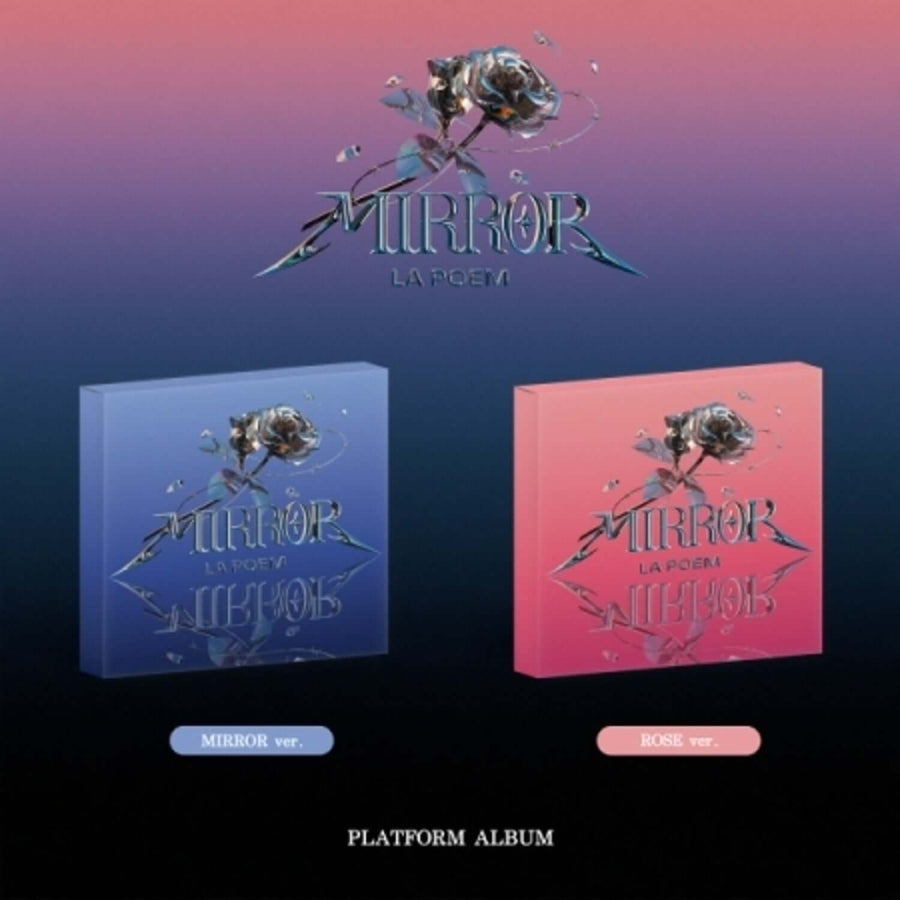 LA POEM - [MIRROR] (MIRROR ver. / ROSE ver.) (Platform Ver.) (Random) - Album Kpop