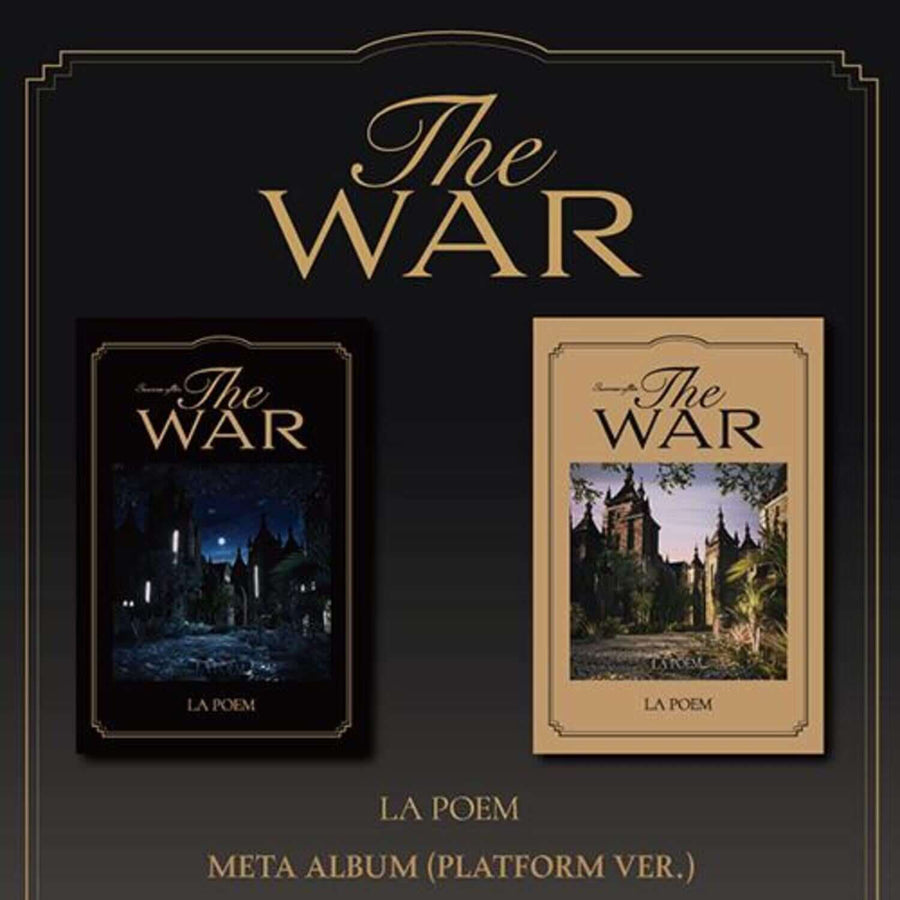LA POEM - SINGLE ALBUM [THE WAR] (Platform Ver.) (Set of 2) - Album Kpop