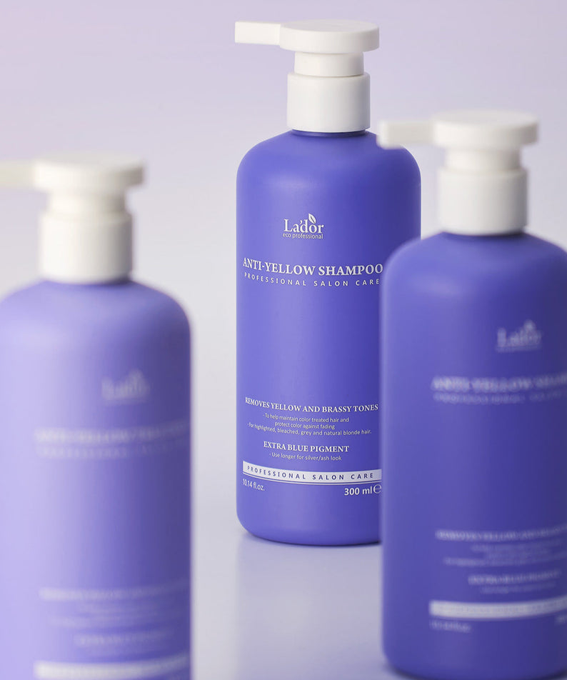 Shampoo LADOR Anti-Yellow Complement Tary 300ml, neutralise le jaune, soin des cheveux