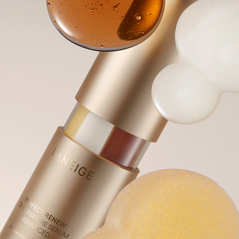 LANEIGE NEW Perfect Renew 3X Serum Advanced Planning Set 40ml