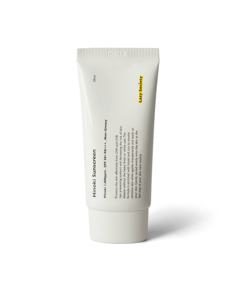 LAZY SOCIETY Hinoki Sunscreen SPPF 50+ PA+++ 50ml