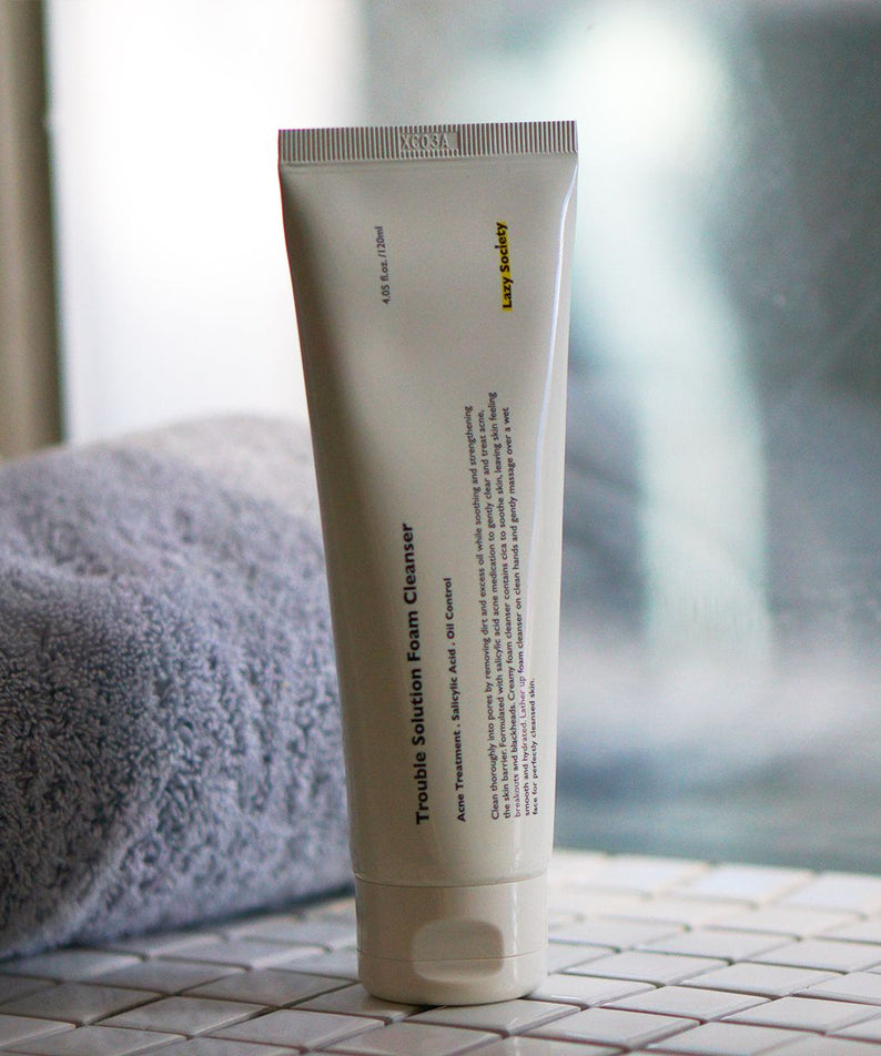 LAZY SOCIETY Trouble Solution Foam Cleanser 120ml