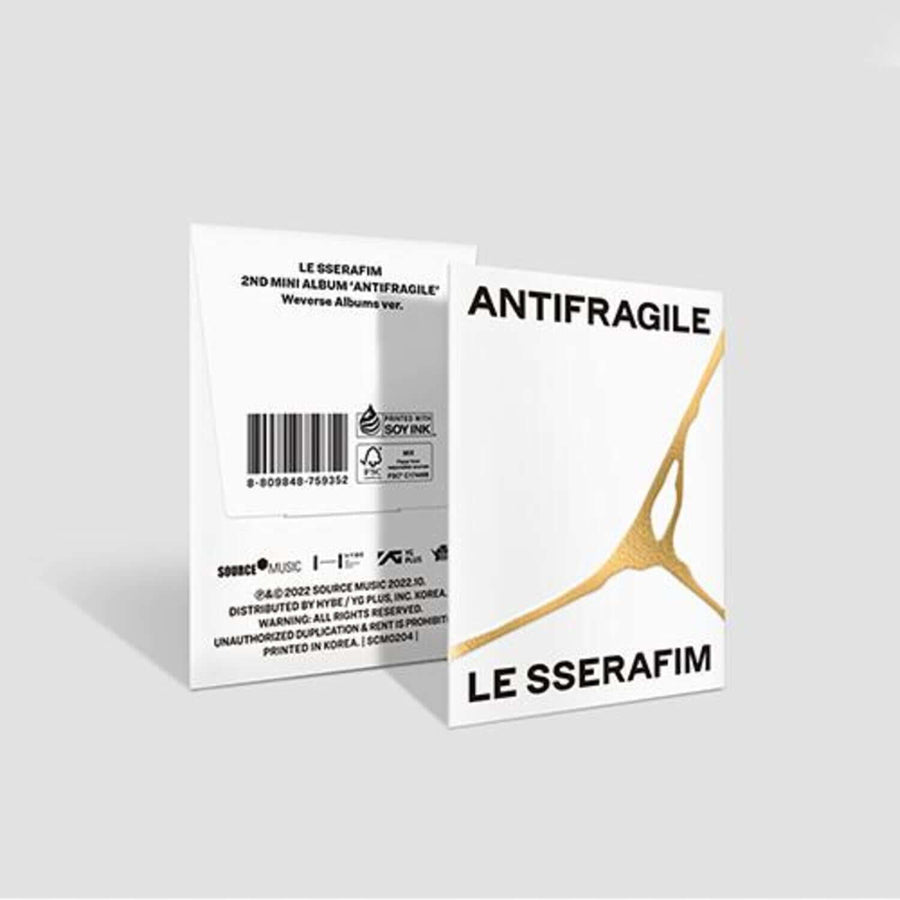 LE SSERAFIM - 2nd [ANTIFRAGILE] (Weverse Albums Ver.) - Album Kpop