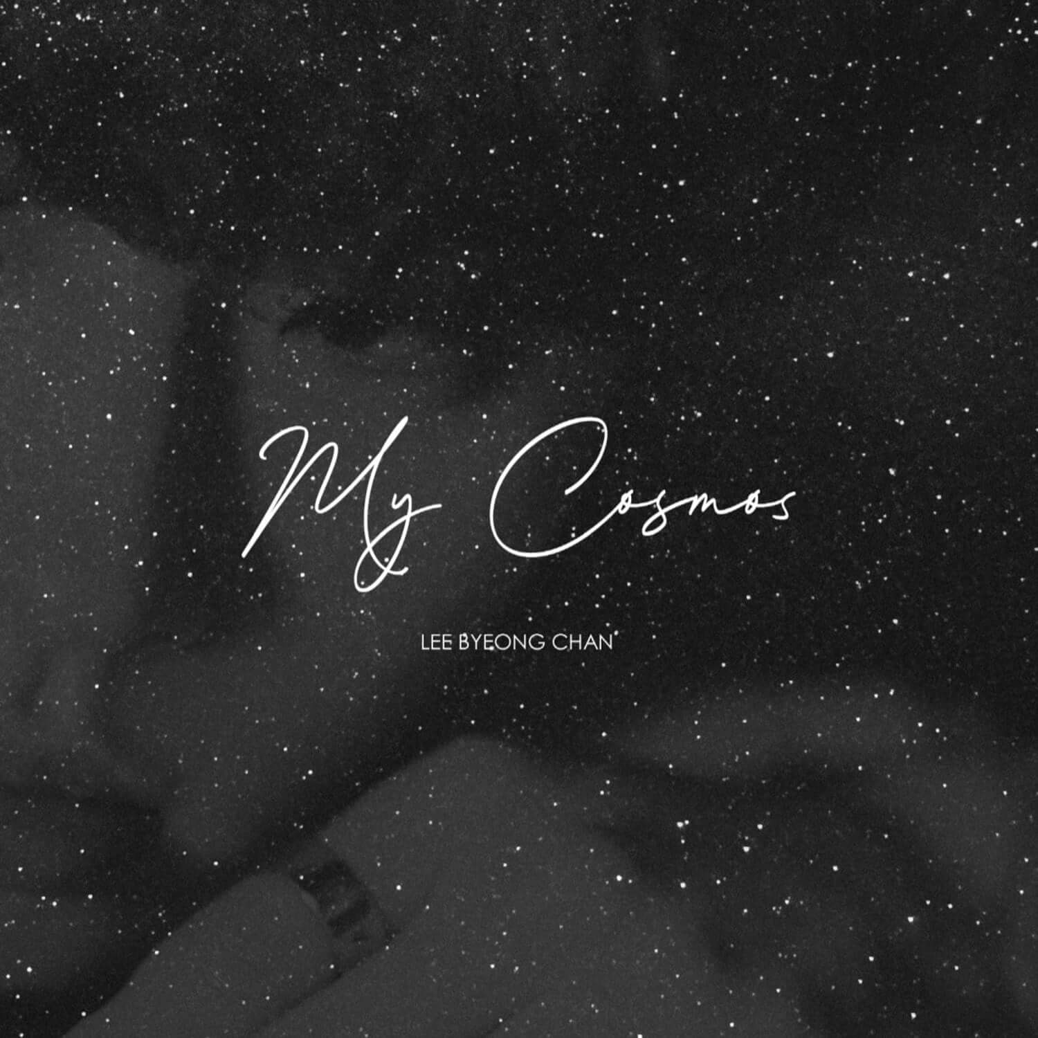 LEE BYUNGCHAN - [My Cosmos] - Album Kpop par Lee Byungchan, visuel cosmique étoilé et titre “My Cosmos”