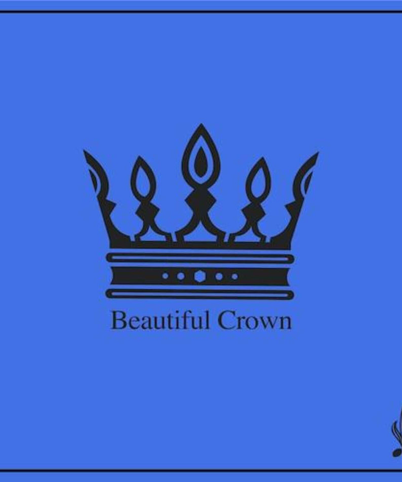 LEE JIHEE - WORSHIP PIANO EP [BEAUTIFUL CROWN] - Album Kpop, jaquette bleue avec couronne “Beautiful Crown”
