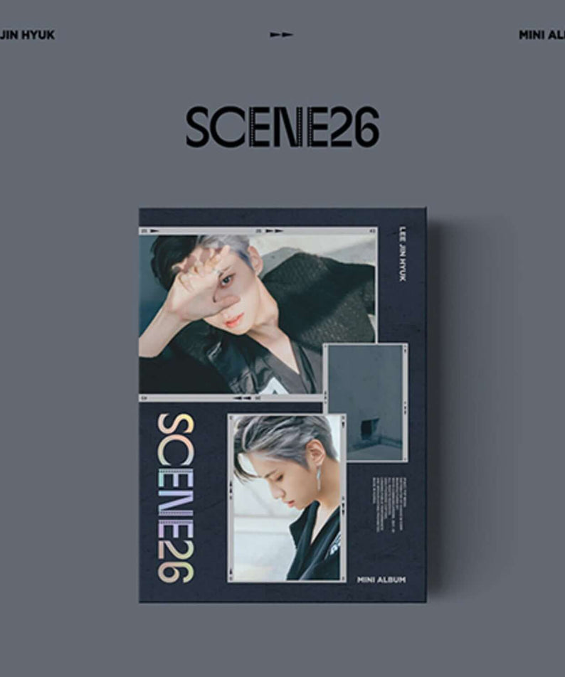 LEE JINHYUK - 3rd Album [SCENE26] REEL Ver. - Album Kpop, pochette mini-album SCENE26 avec portraits.