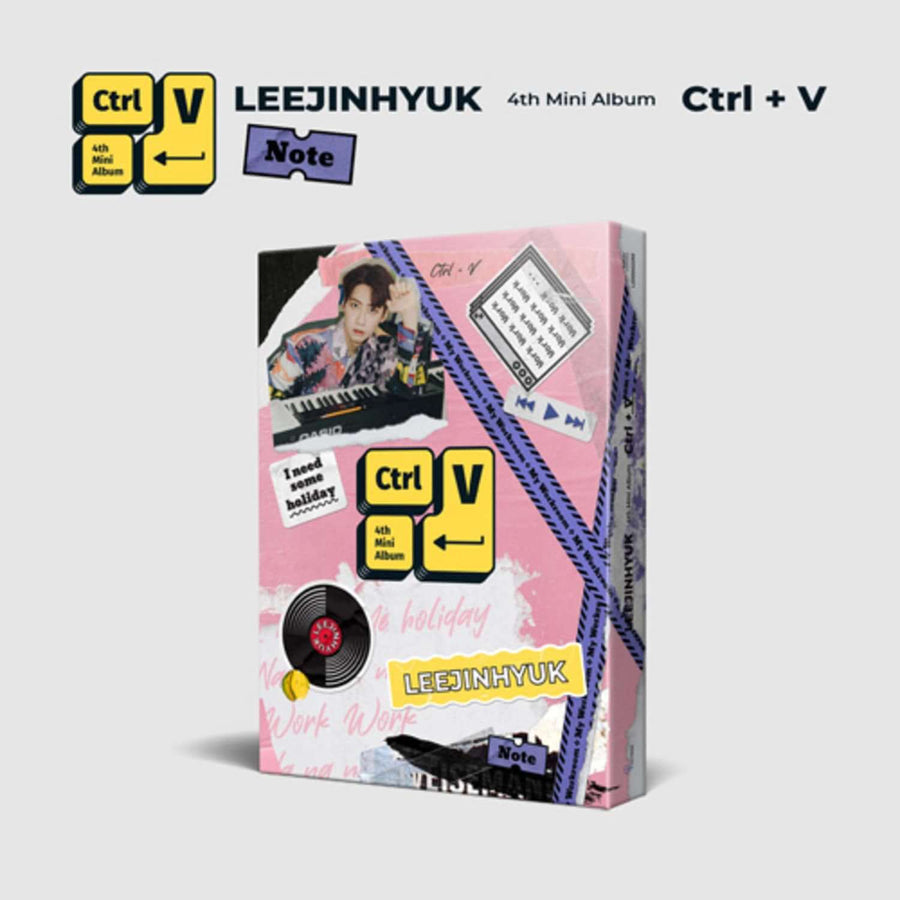 LEE JINHYUK - 4th Mini Album [Ctrl+V] (Note ver.) - Album Kpop
