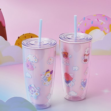 LINE FRIENDS BT21 On The Cloud Edition Cup Holder 720ml disponible sur Ma petite Coree, ton Eshop 100% K-beauty en direct de Seoul