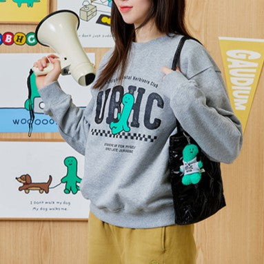 LINEFRIENDS Joguman UBHC Gray Sweatshirt