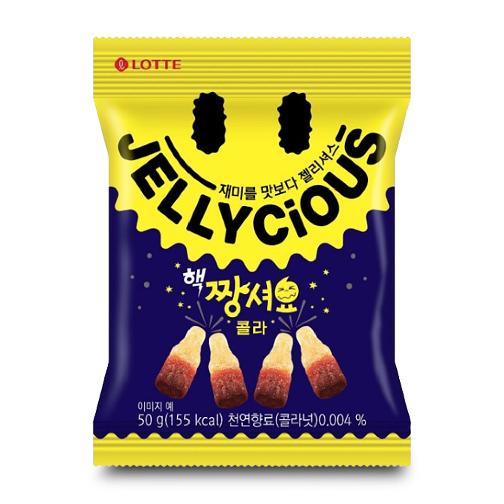 LOTTE Jellycious Super Sour Coke Jelly 50g en stock sur Ma Petite Corée