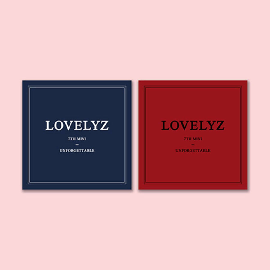 LOVELYZ - [UNFORGETTABLE] - Album Kpop