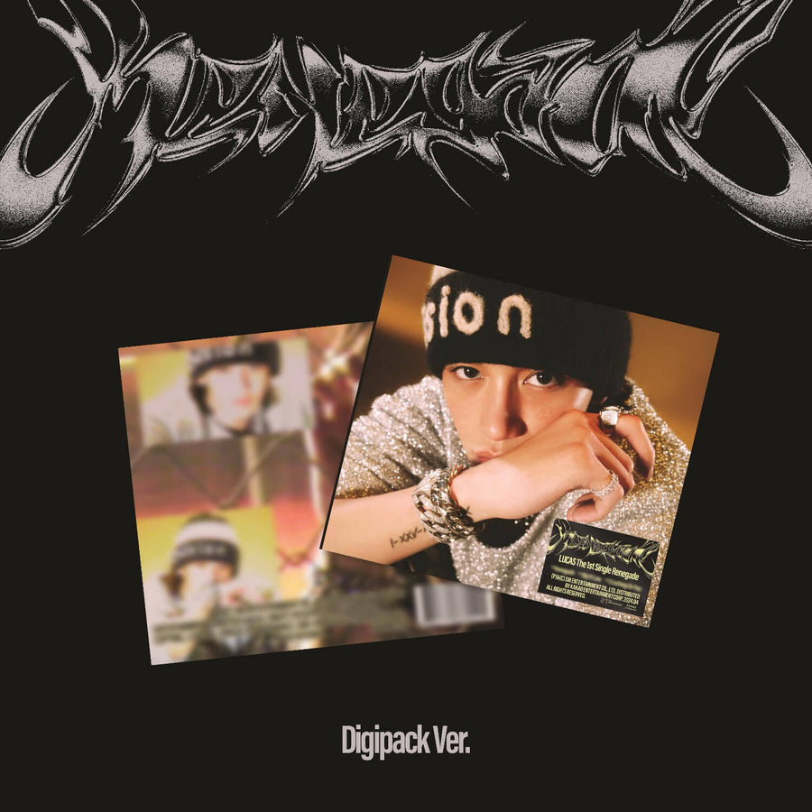LUCAS - 1st Album [Renegade] (Digipack Ver.) - Album Kpop