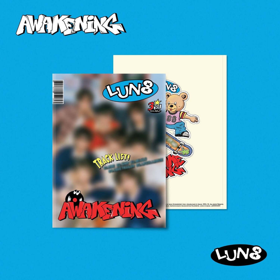 LUN8 - 3rd Mini Album [AWAKENING] (Nerd ver.) - Album Kpop