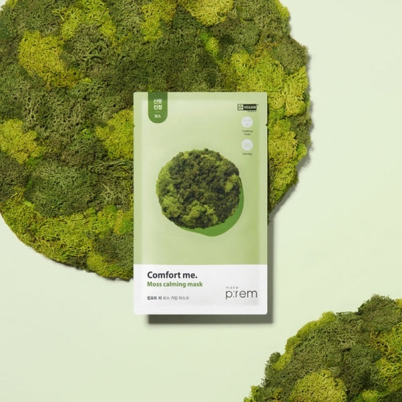 MAKE P:REM Comfort Me Moss Calming Mask disponible sur Ma petite Coree, ton Eshop 100% K-beauty en direct de Seoul