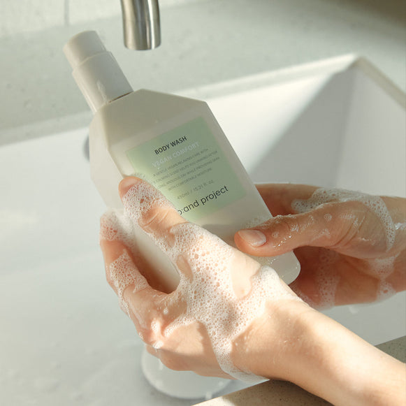 MAKE P:REM B:and Project Vegan Comfort Body Wash 450ml en stock sur Ma Petite Corée