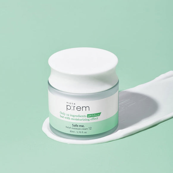 MAKE P:REM Safe Me Relief Moisture Cream 80ml en stock sur Ma Petite Corée