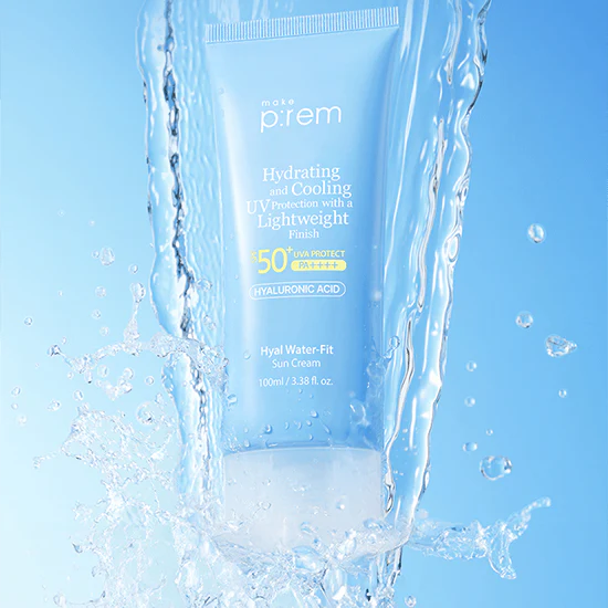 MAKE P:REM  Hyal Water Fit Sunscreen 100ml