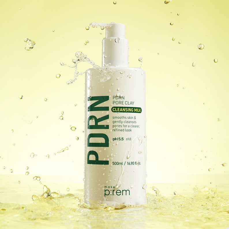 MAKE P:REM  PDRN Pore Clay Cleansing Milk 500ml