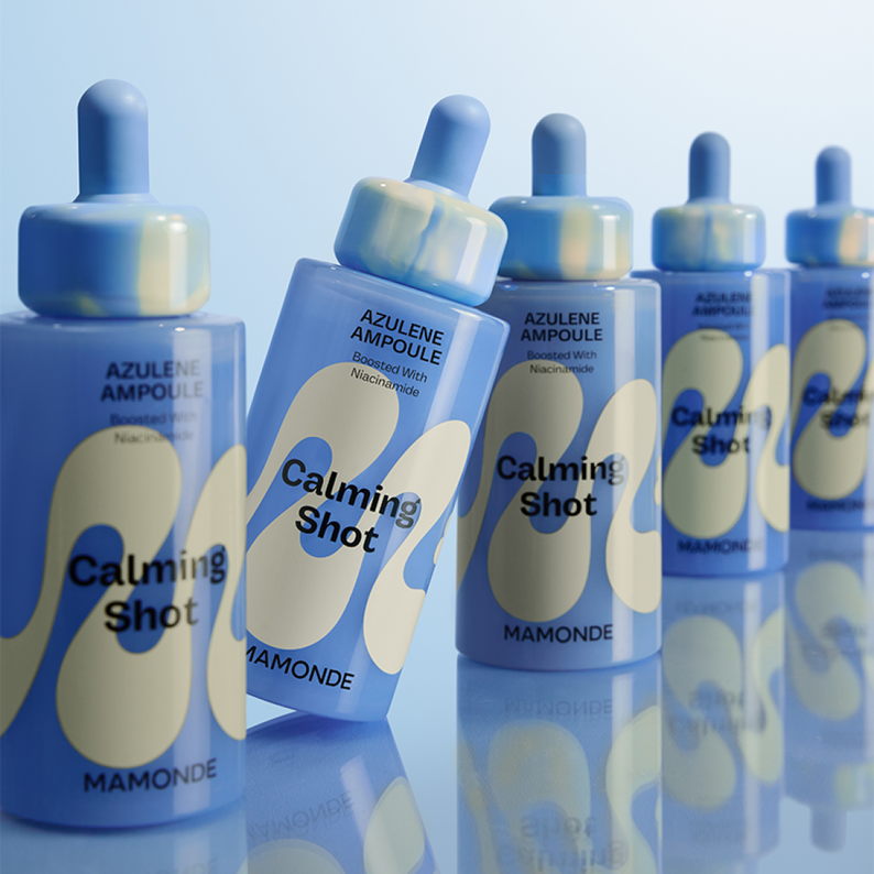 MAMONDE Calming Shot Azulene Trace Moisture Ampoule 50ml disponible sur Ma petite Coree, ton Eshop 100% K-beauty en direct de Seoul